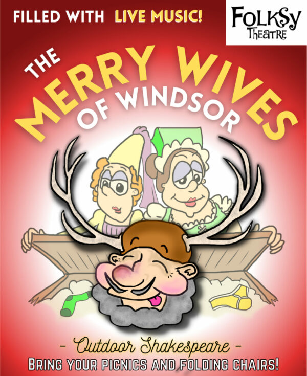 Merry wives production poster